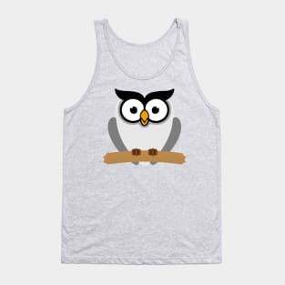 Not So Cute Owl Tank Top